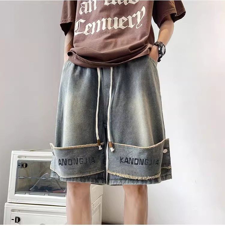 Japanese Brand × Jean Retro straight leg high street jeans Size US 32 / EU 48 - 1 Thumbnail