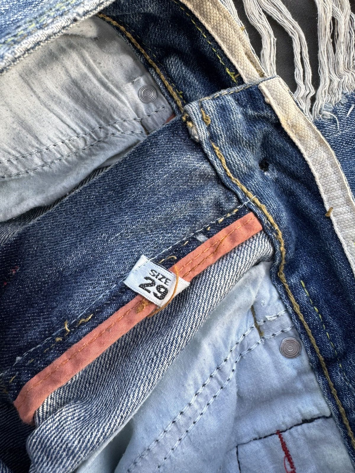 Giorgio Armani Rare Giorgio Armani Project Vintage Jeans luxury rare find Size US 29 - 4 Thumbnail