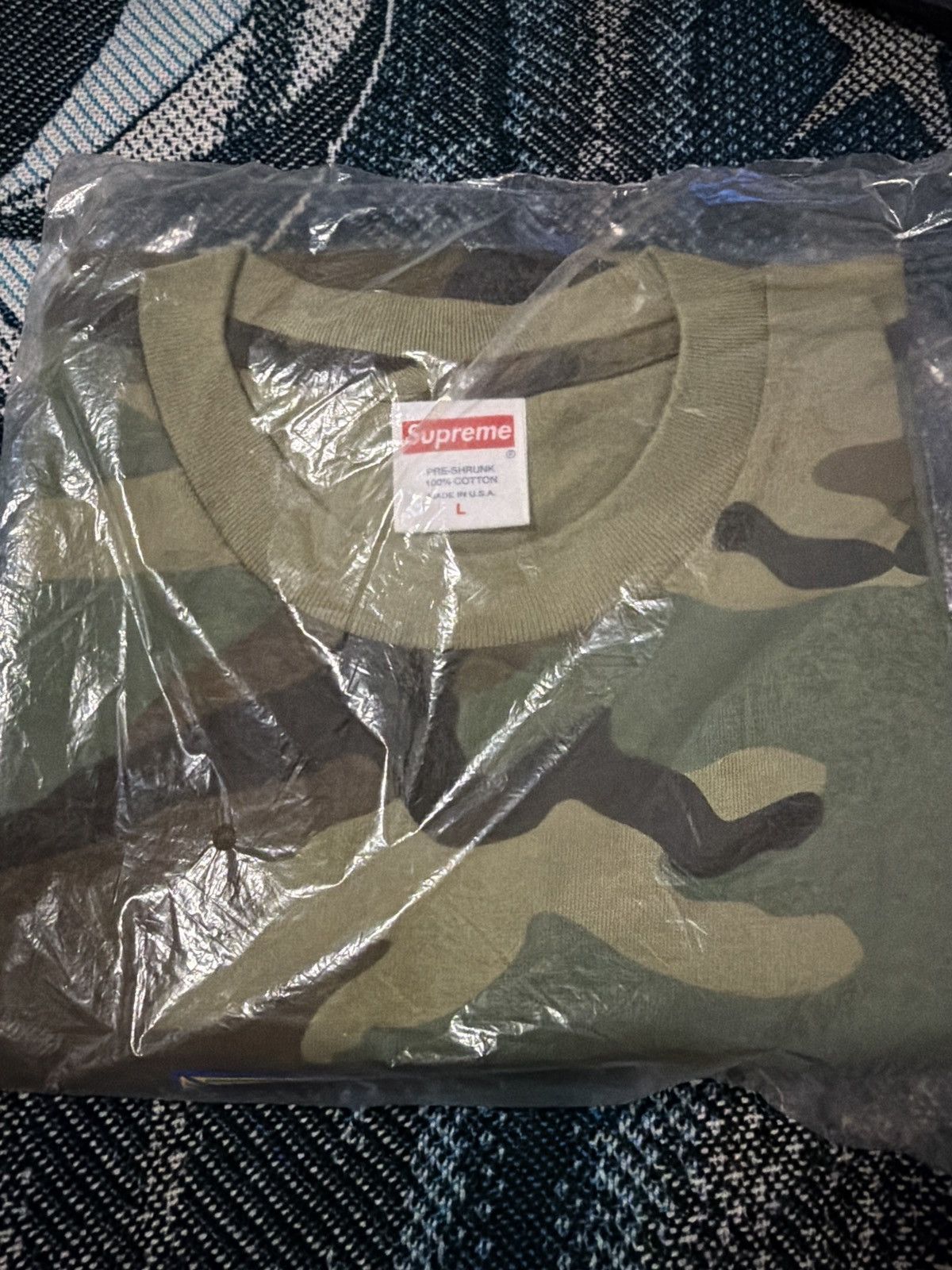 Supreme Supreme Cheese Tee FW19 Size US L / EU 52-54 / 3 - 2 Thumbnail