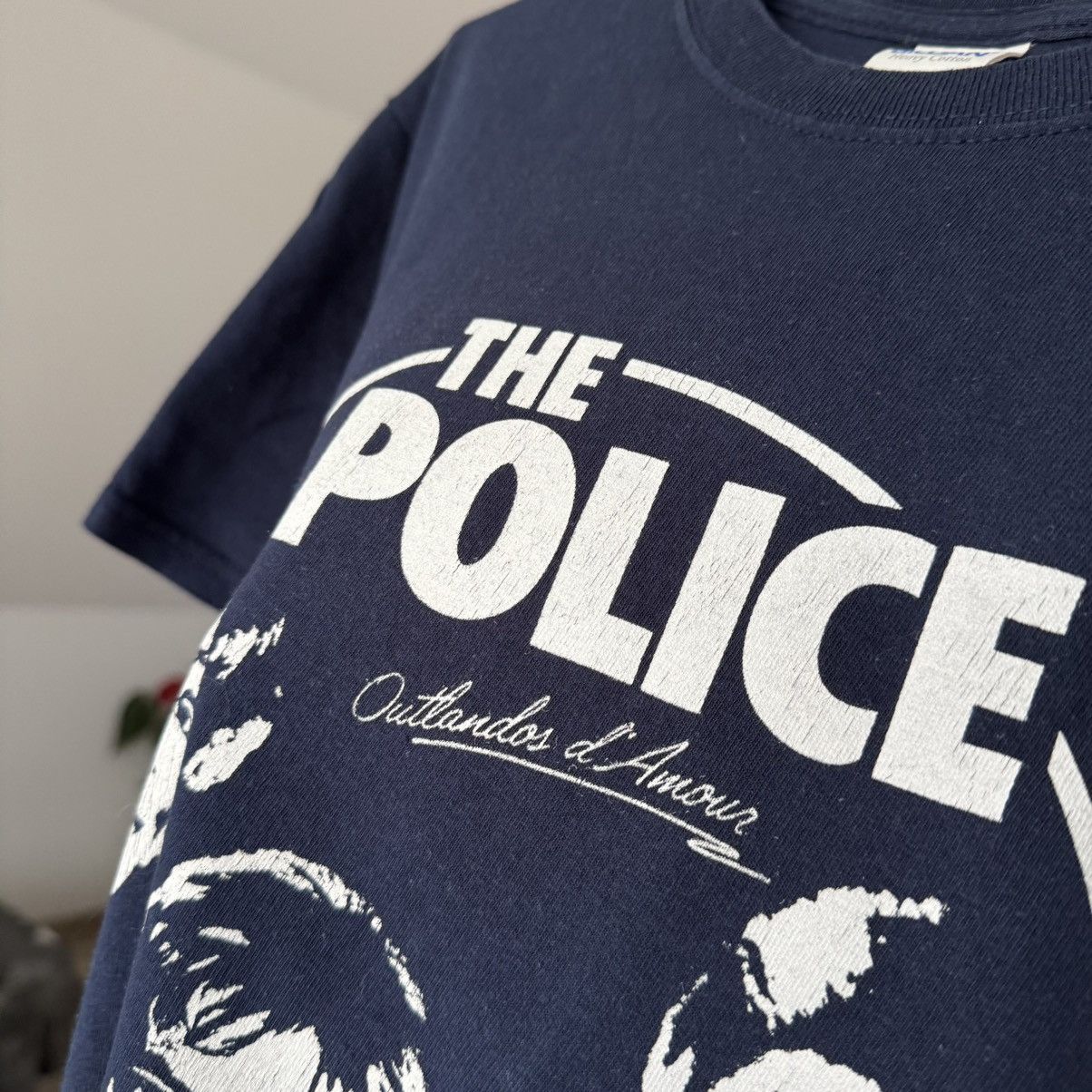 Band Tees × Vintage The Police 80s cut style t-shirt y2k vintage Rock S Skinny Size US S / EU 44-46 / 1 - 6 Thumbnail