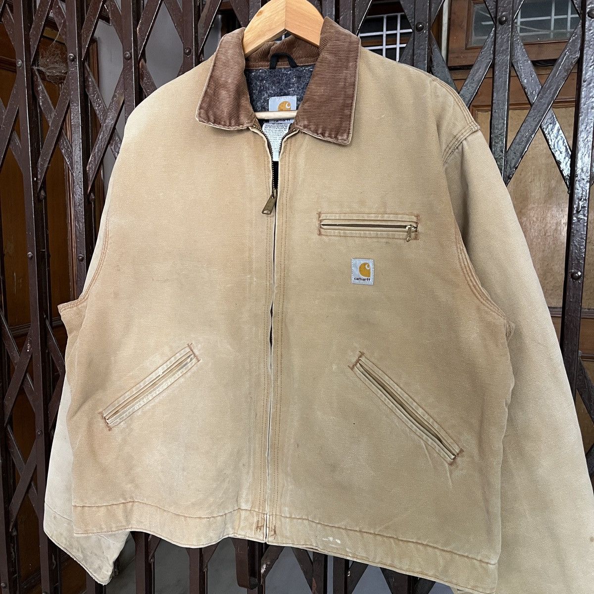 Carhartt Vintage Carhartt Detroit Jacket J01 BRN Size US L / EU 52-54 / 3 - 2 Thumbnail