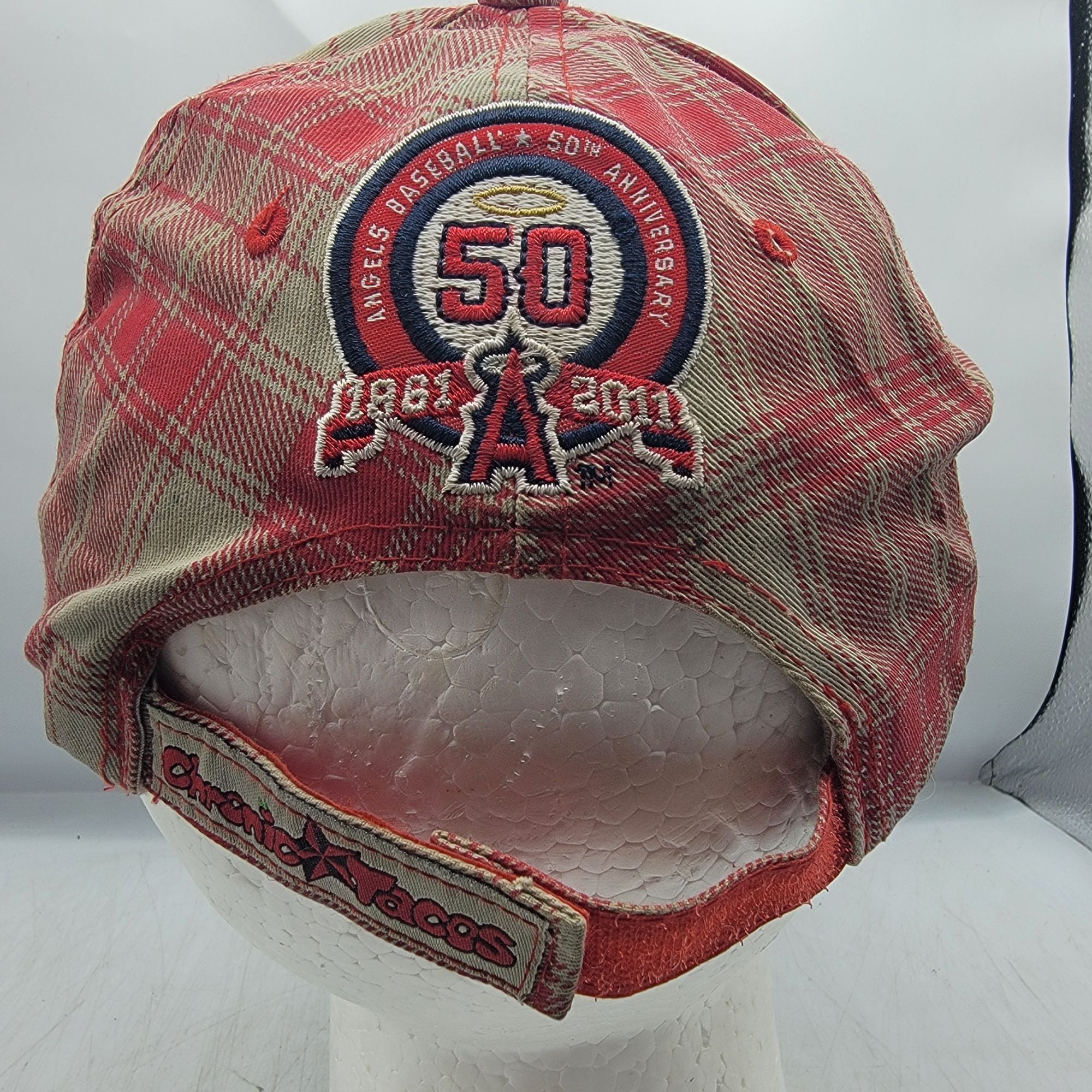 Other Los Angeles Angels 50th Anniversary Plaid Baseball Hat Cap C Size ONE SIZE - 3 Thumbnail
