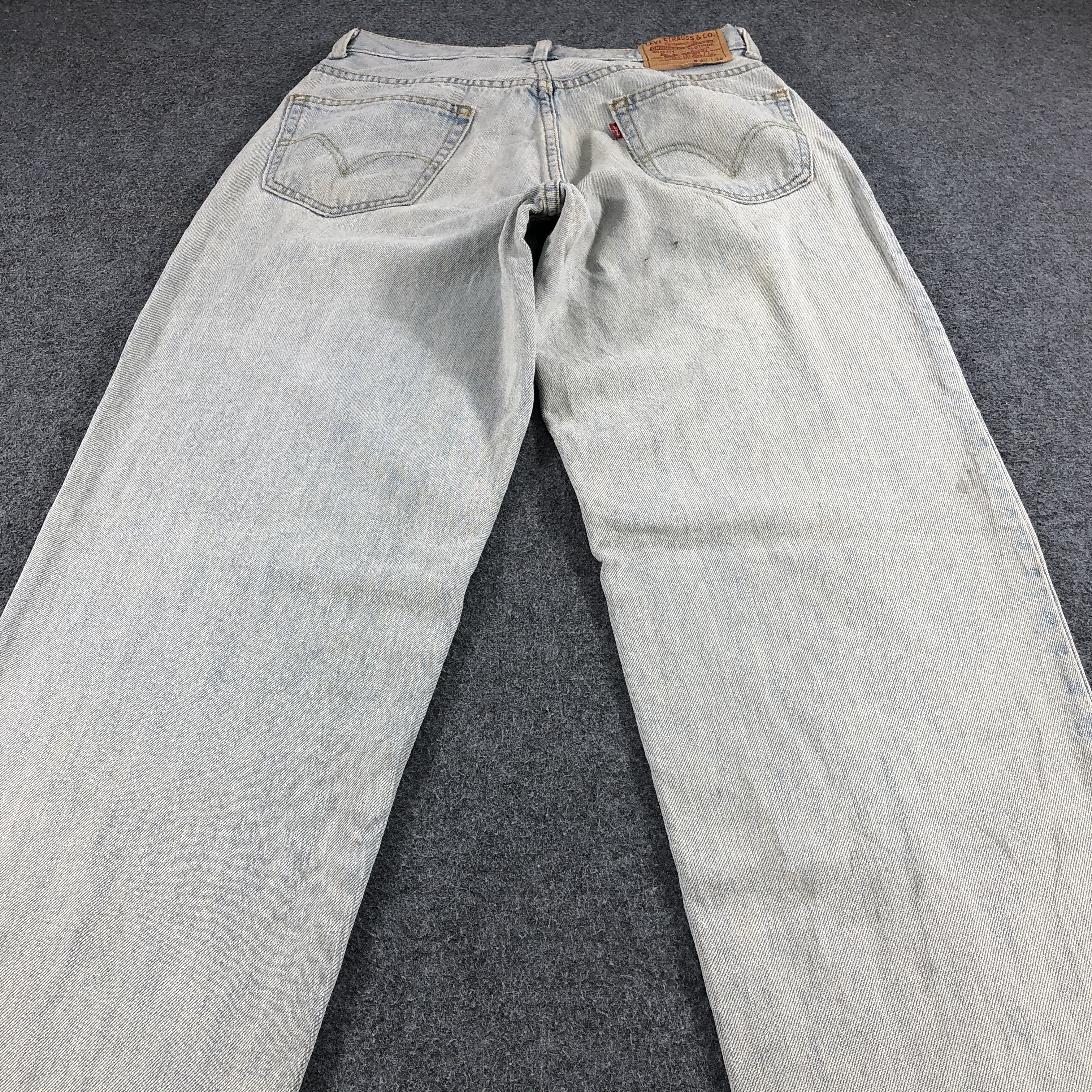 Levi's Vintage Light Wash Levis 560 Jeans- J1370 Size US 30 / EU 46 - 4 Thumbnail