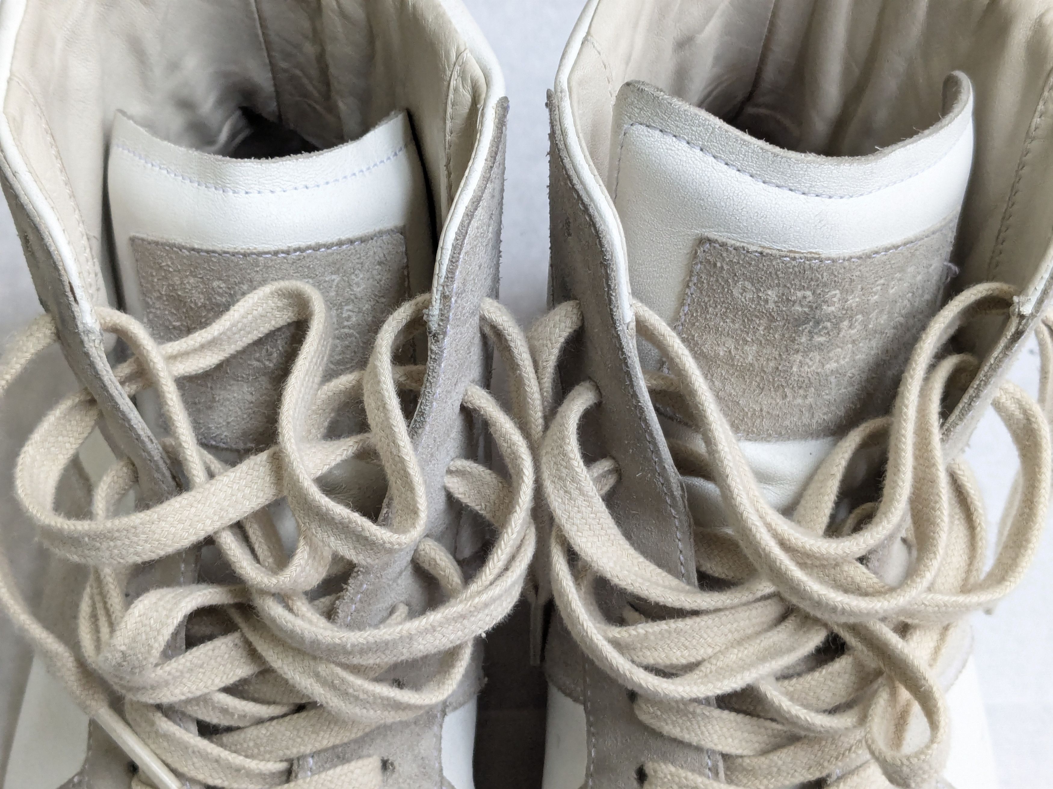 Maison Margiela Margiela Tabi Replica GAT Tabi Gray White 8 41 High Tops Size US 8 / EU 41 - 2 Thumbnail