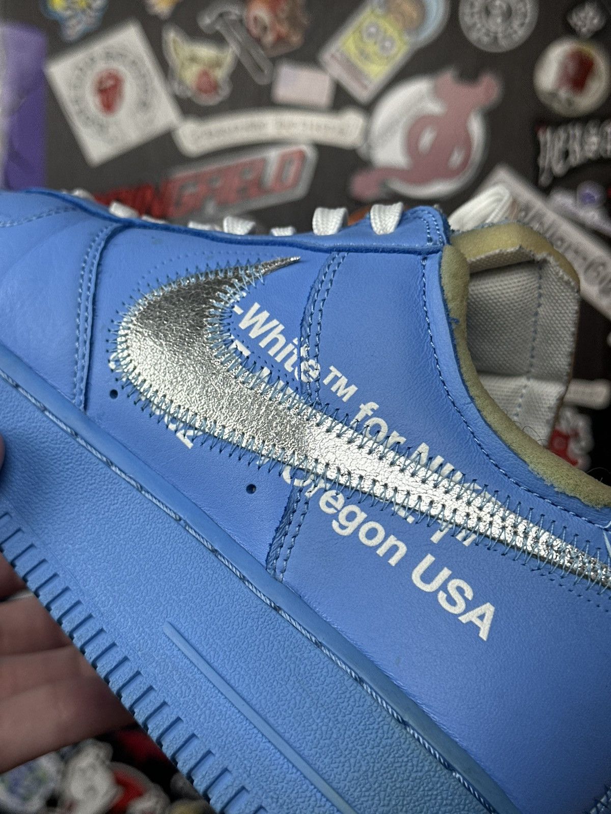 Nike × Off-White NIKE X OFF-WHITE AIR FORCE 1 MCA Size US 9.5 / EU 42-43 - 19 Thumbnail