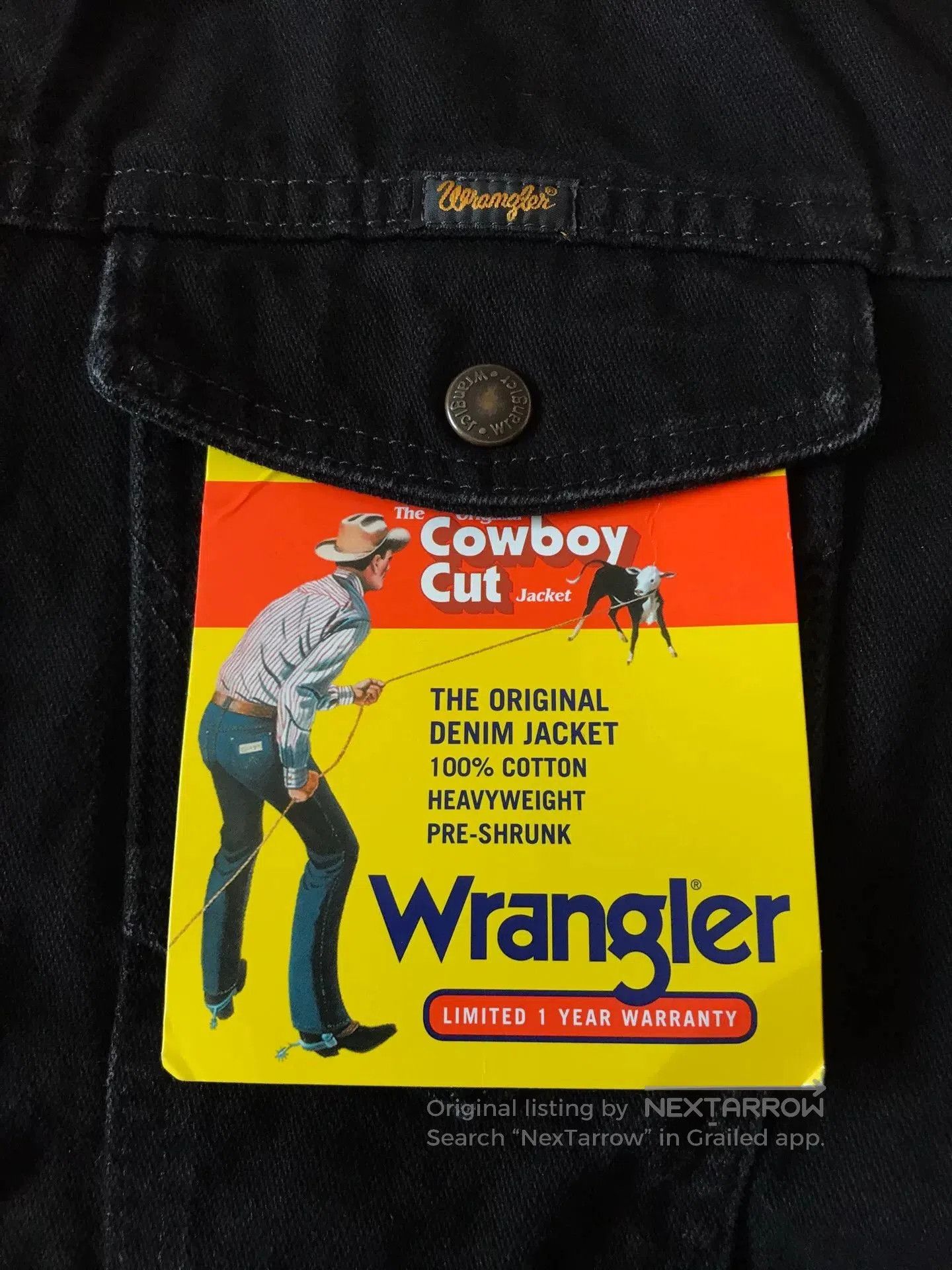 Wrangler Wrangler Western Denim Jacket. Size US S / EU 44-46 / 1 - 7 Thumbnail
