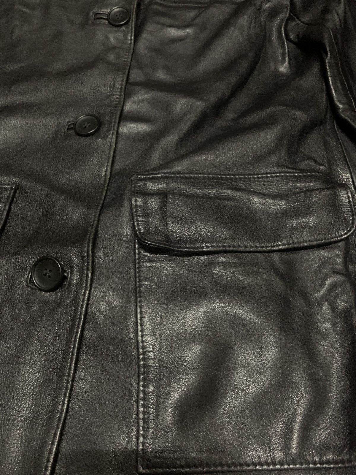 Leather × Vintage N E X T Made in UK Size US M / EU 48-50 / 2 - 2 Thumbnail