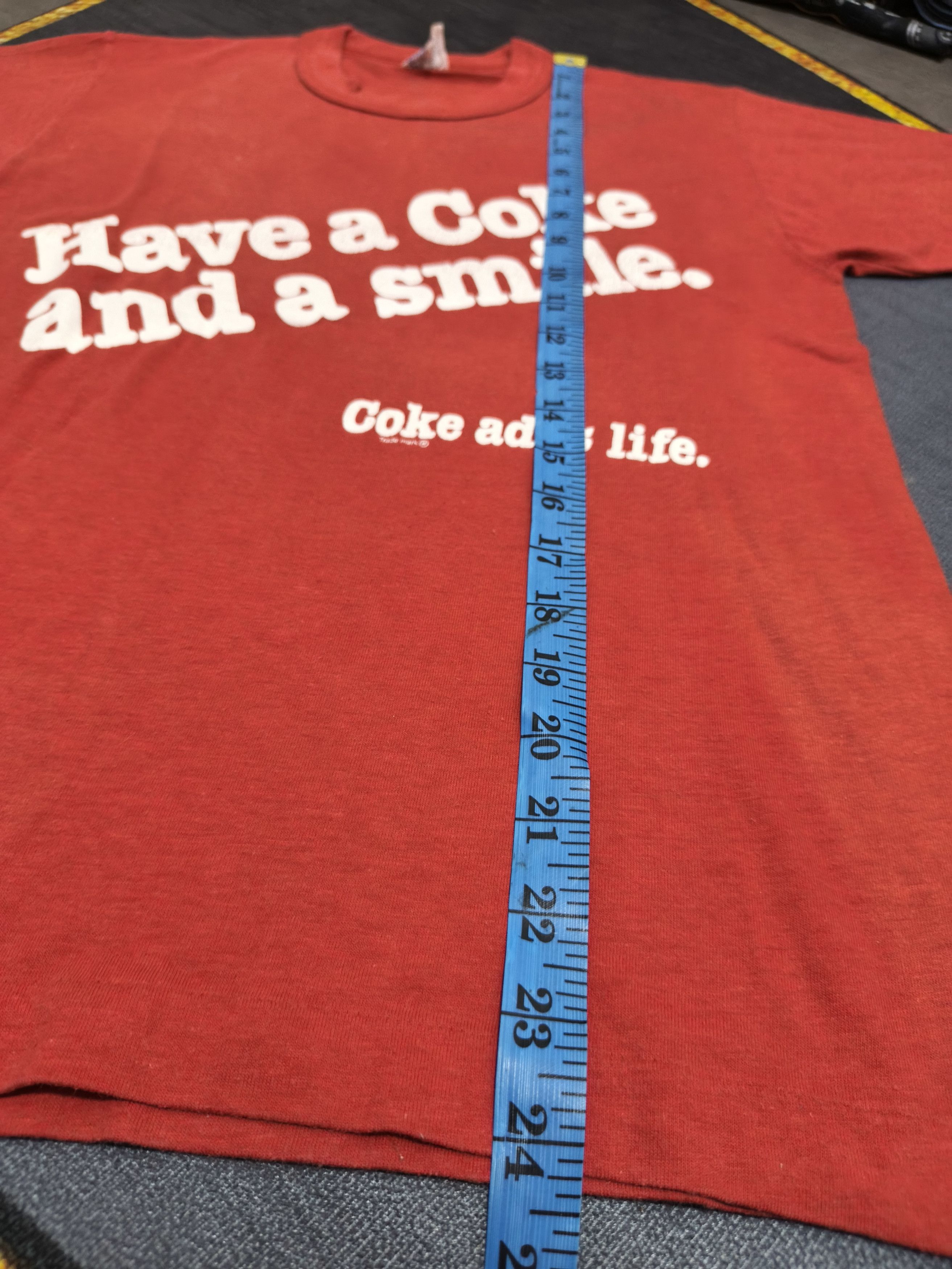 Other Vintage 70s Coca-Cola “Have a Coke and a Smile” Tee Size US S / EU 44-46 / 1 - 11 Thumbnail