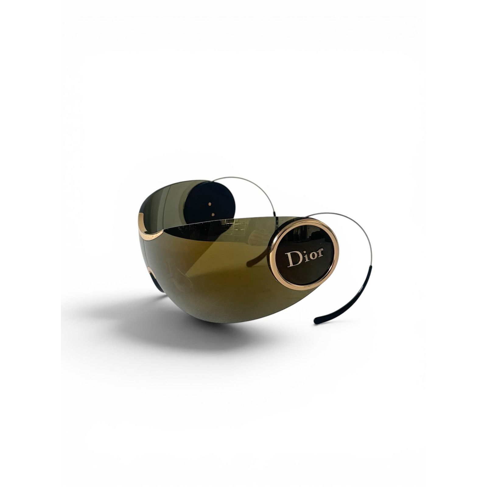Dior Christian Dior Mask Shield Sunglasses John Galliano Era Size ONE SIZE - 1 Thumbnail