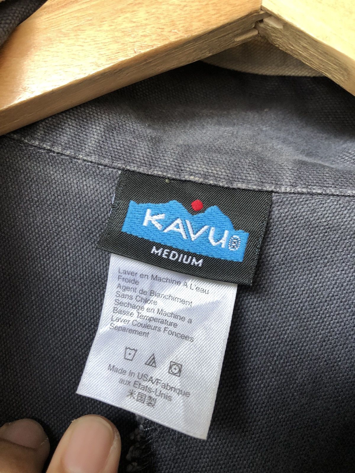 KAVU Vintage Kavu Hard Cotton Jacket Like Carhartt Size US M / EU 48-50 / 2 - 12 Thumbnail