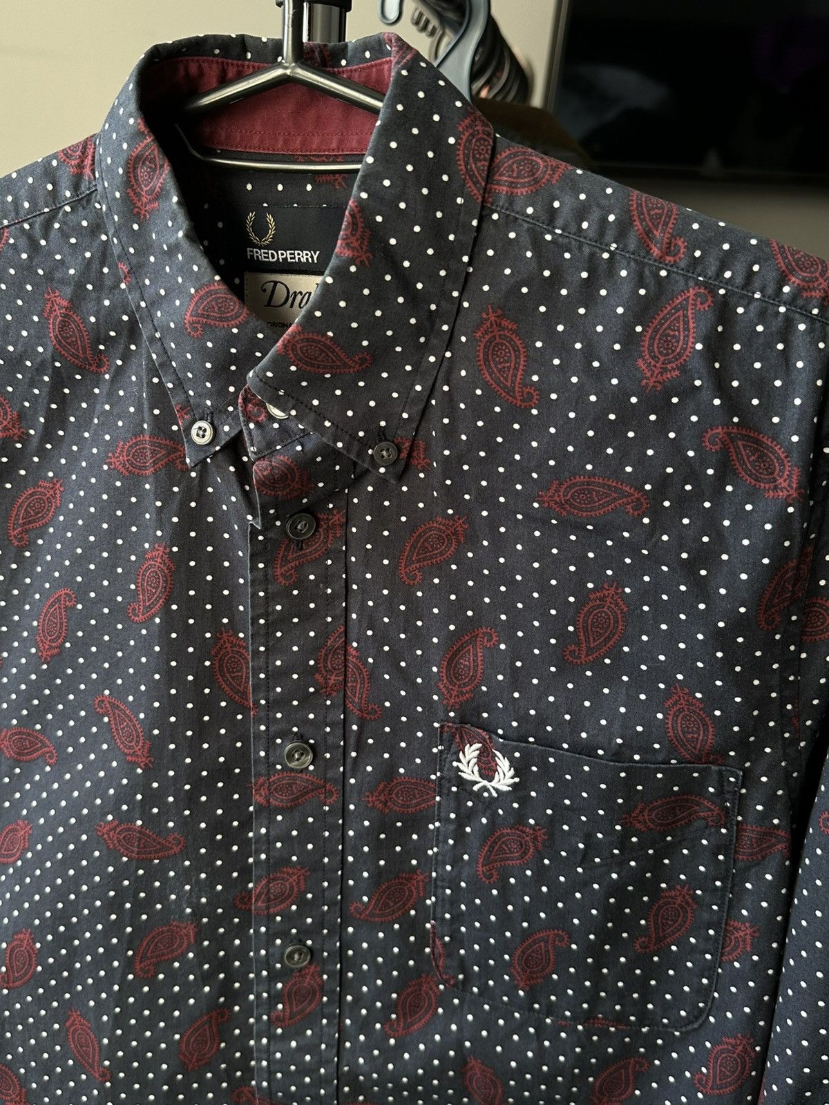 Drake's × Fred Perry Fred Perry x Drakes Paisley print shirt S Size US S / EU 44-46 / 1 - 3 Thumbnail