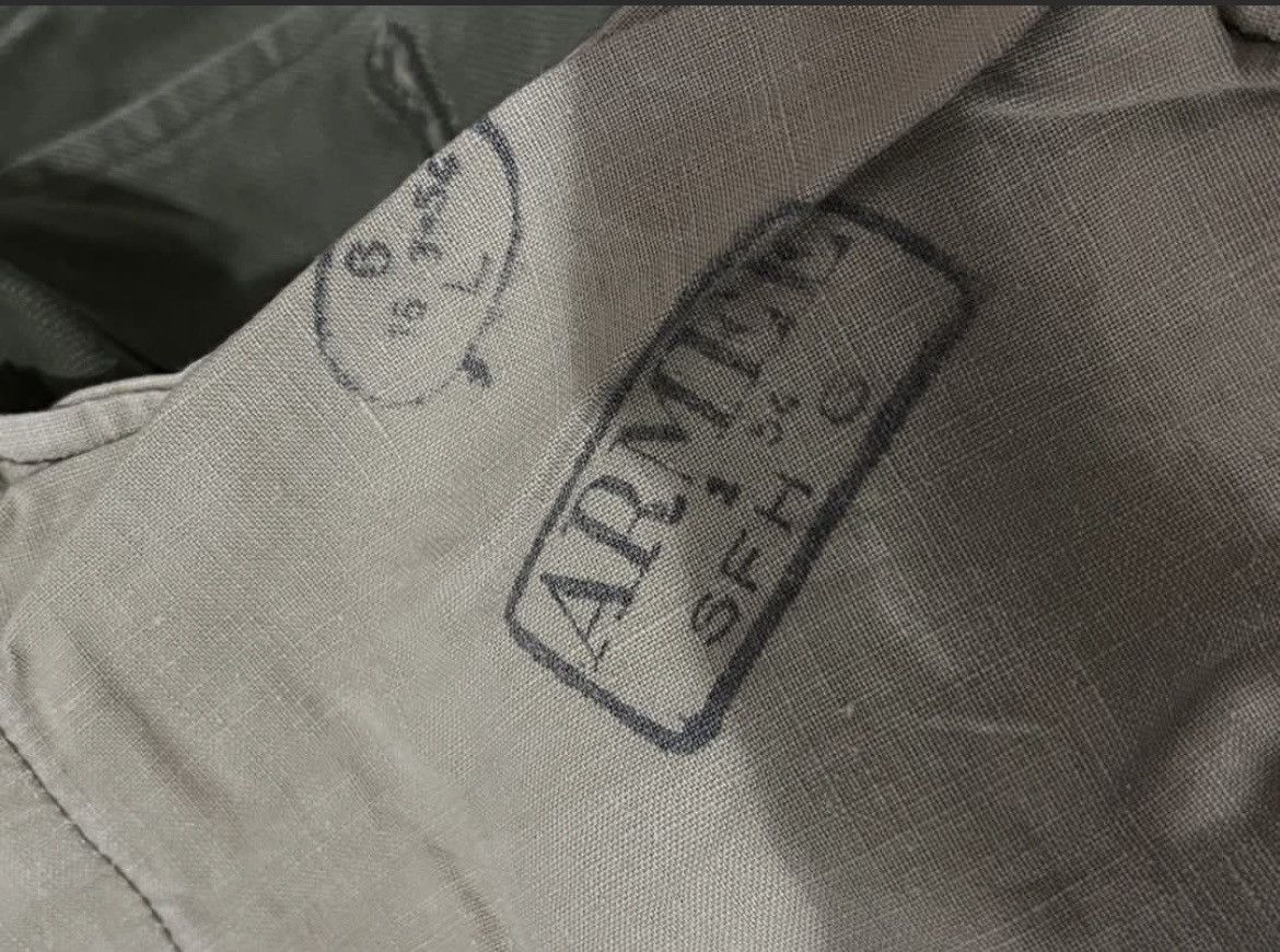 Other VINTAGE 50s M47 FRENCH ARMY JACKET PRODUCTION 1954 Size US M / EU 48-50 / 2 - 1 Thumbnail