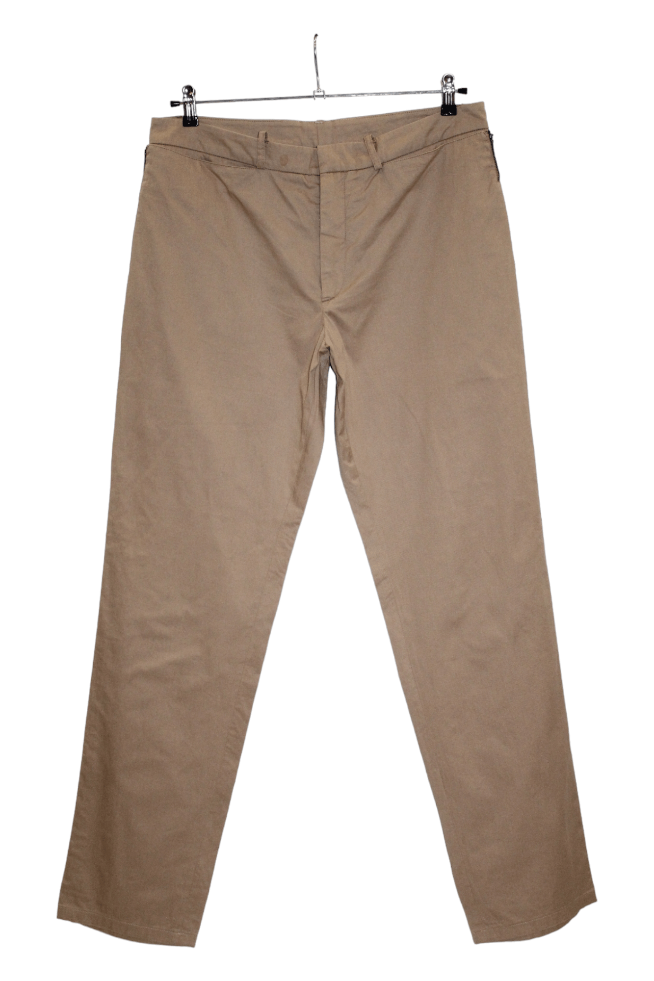 Dirk Bikkembergs Bikkembergs straight leg patch zipped pocket chino pants Size US 38 / EU 54 - 1 Thumbnail