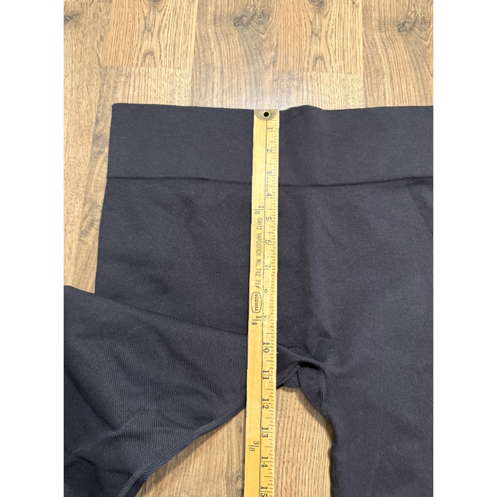 Avia AVIA Pants Womens Size 22 Black Leggings Athletic Wear Pull On Stretch High Rise Size 40" / US 18 - 7 Thumbnail