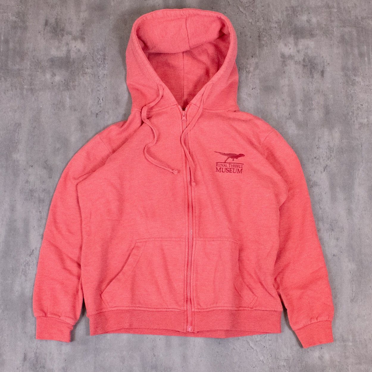 Vintage Y2K 2000's Northern Royal Tyrrell Faded Red Zip Hoodie Size US S / EU 44-46 / 1 - 3 Thumbnail