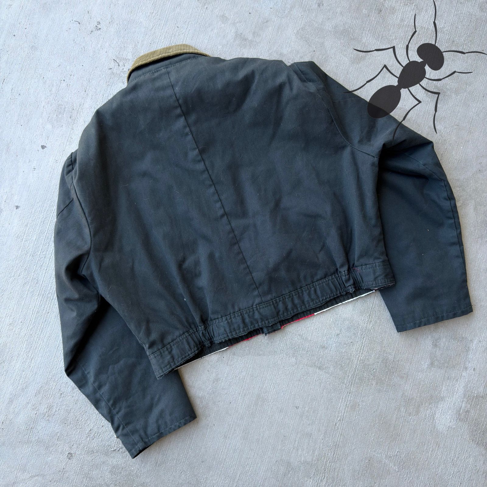 Vintage × Walls Walls blue cropped work wear jacket Size US L / EU 52-54 / 3 - 6 Thumbnail