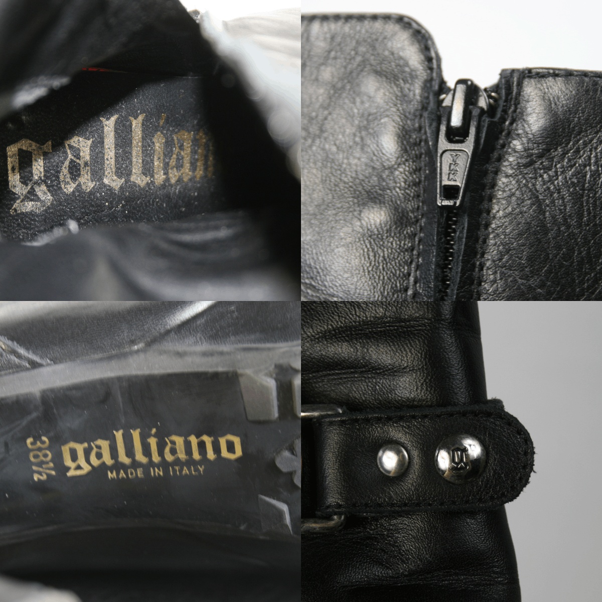 John Galliano G Logo Y2K Platform Boots Size US 8.5 / IT 38.5 - 13 Thumbnail