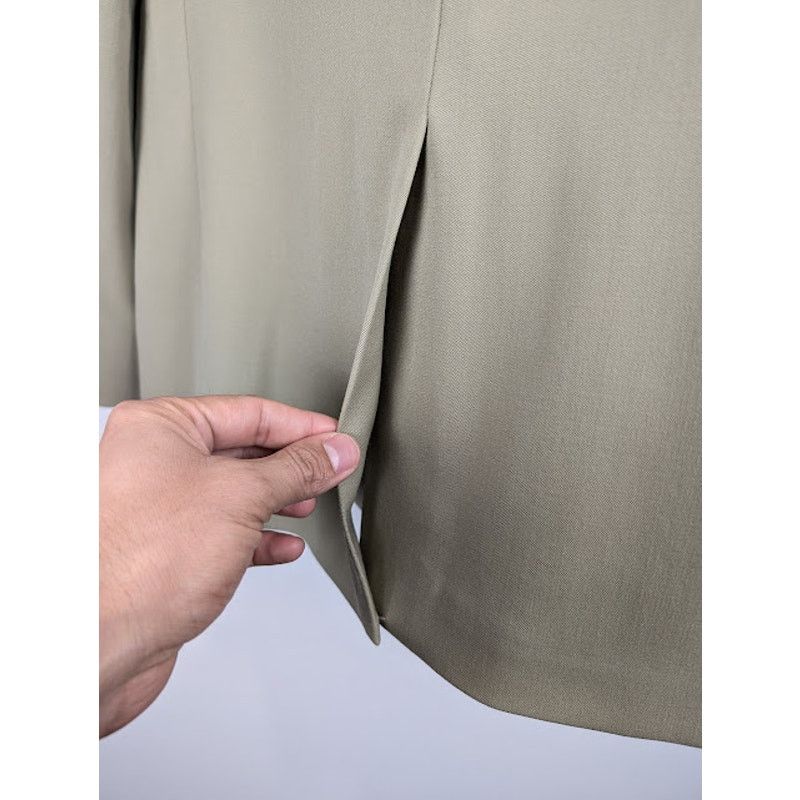 Bottega Veneta o1rshd1 Grain De Poudre Stretcs Jacket in Travertine Size US M / EU 48-50 / 2 - 16 Thumbnail