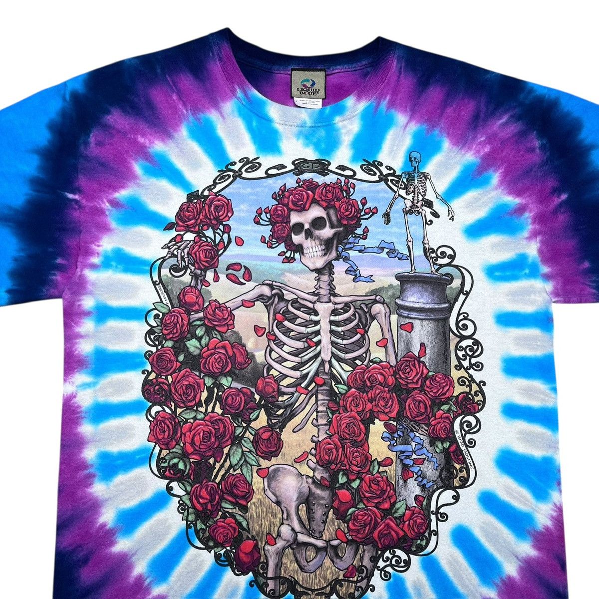 Liquid Blue Grateful Dead Liquid Blue 30th Anniversary Bertha T-Shirt Size US L / EU 52-54 / 3 - 5 Thumbnail