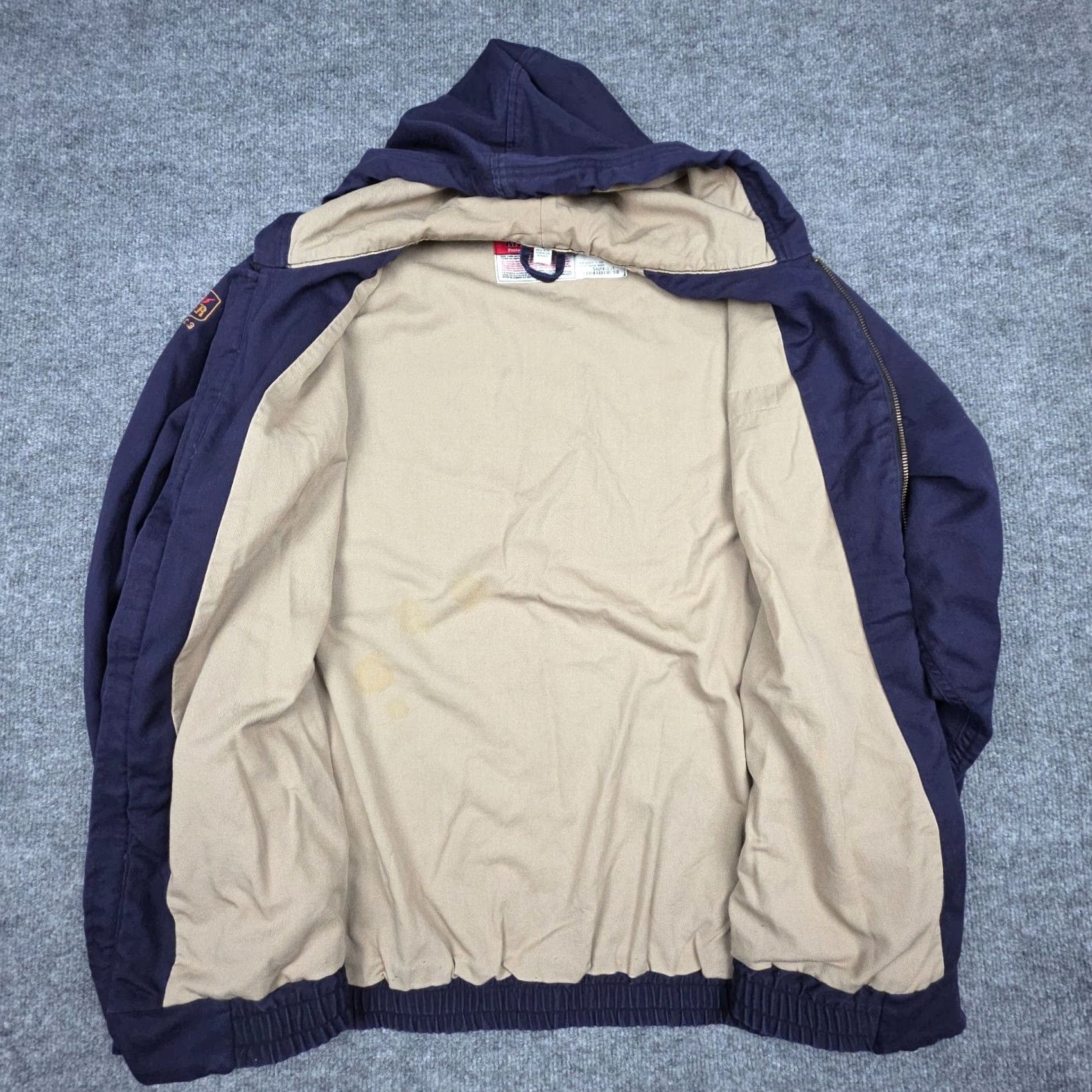 Vintage VINTAGE? No. Riverside FR Hooded Jacket Men's 2XL Blue HRC 3 Ultra Soft ARC 25 Zip Size US XXL / EU 58 / 5 - 3 Thumbnail