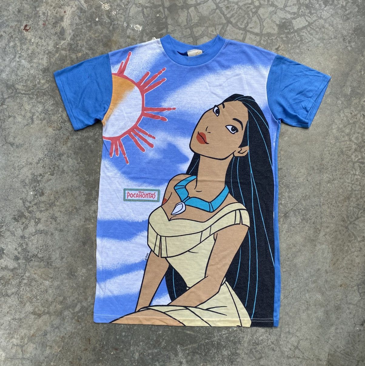 Disney vintage-style Disney Pocahontas T-shirt Size US XXS / EU 40 - 1 Thumbnail