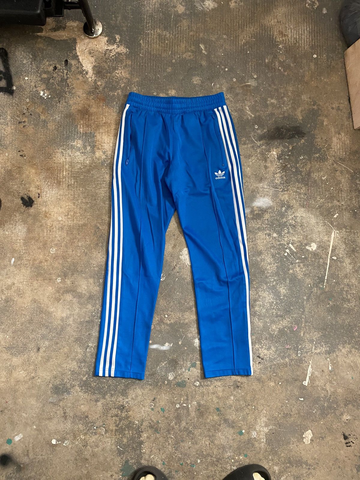 Adidas Adidas OG Blue Track Pants Size S Size US 29 - 1 Thumbnail