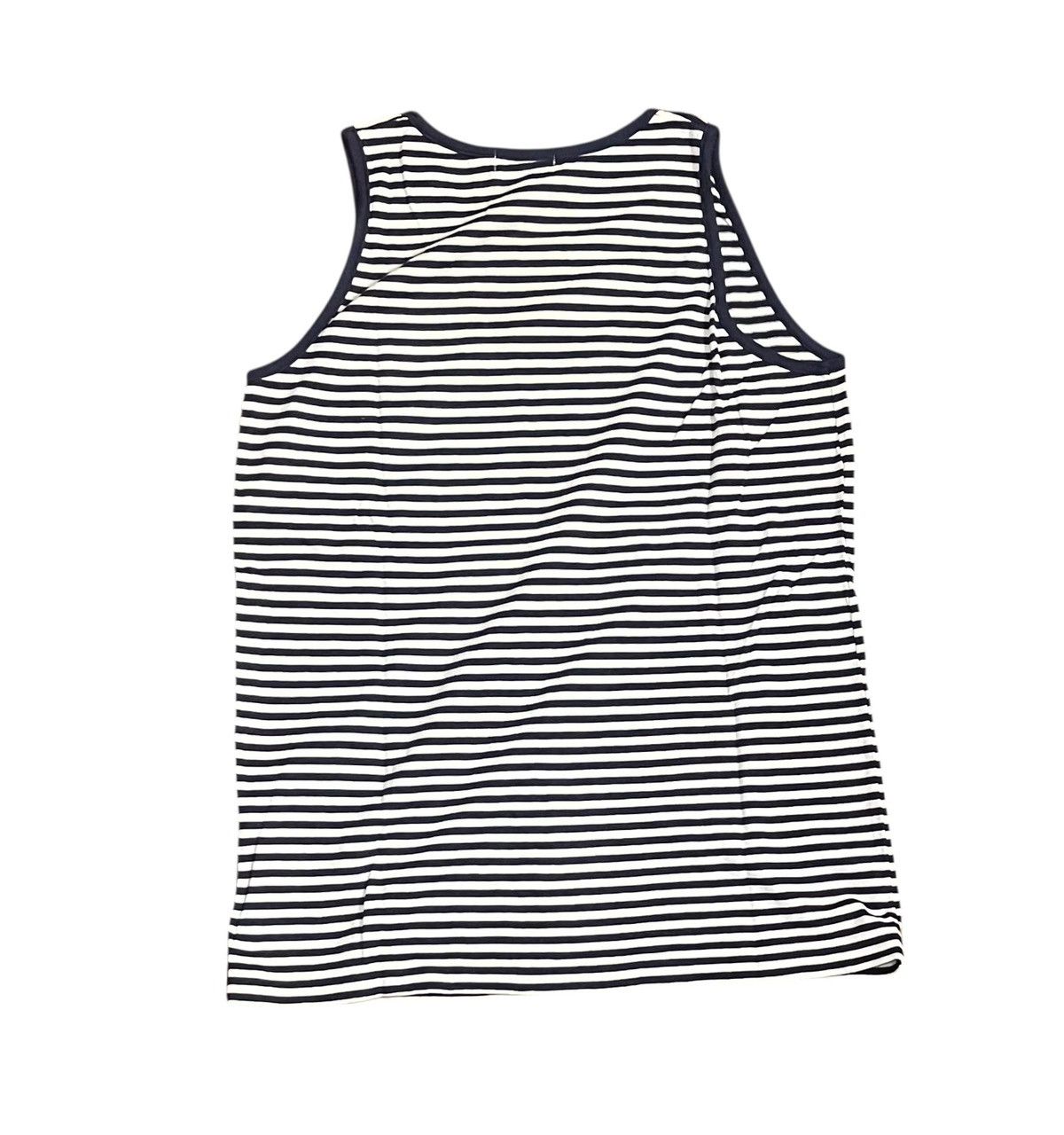 Issey Miyake TAX FREE 🇺🇸 Vintage issey miyake sport logo striped tank top Size US S / EU 44-46 / 1 - 6 Thumbnail