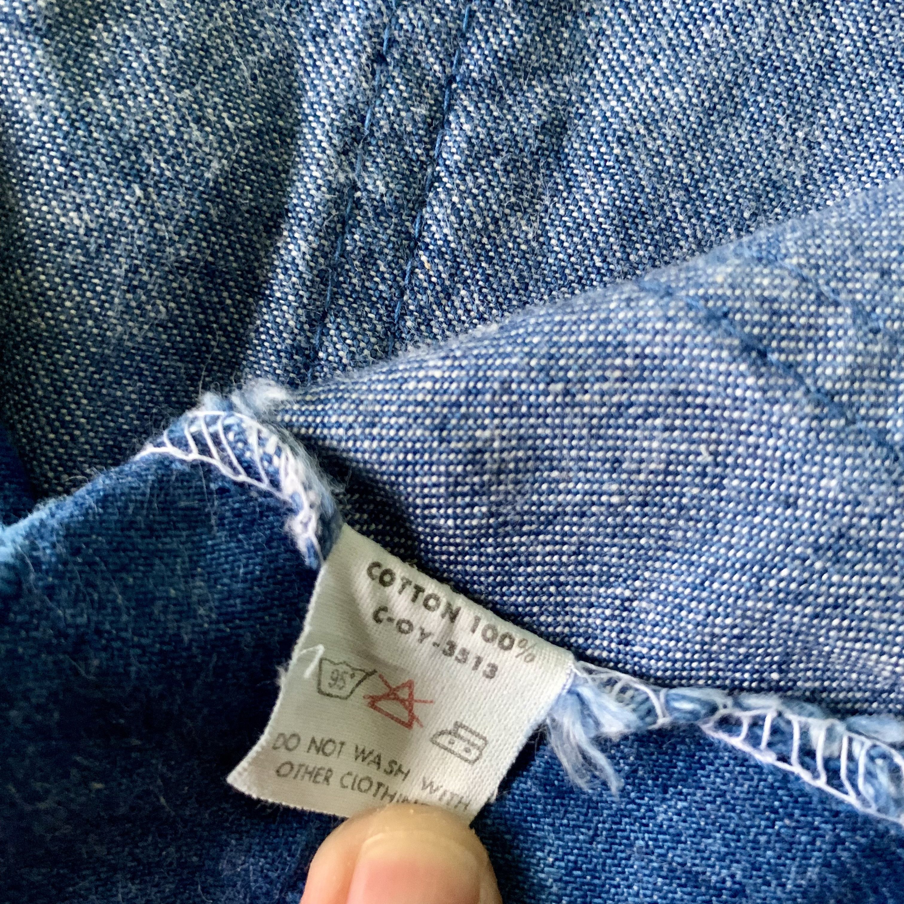 Big John Vintage Big John Denim Super Flared Bell Bottom Size US 29 - 10 Thumbnail