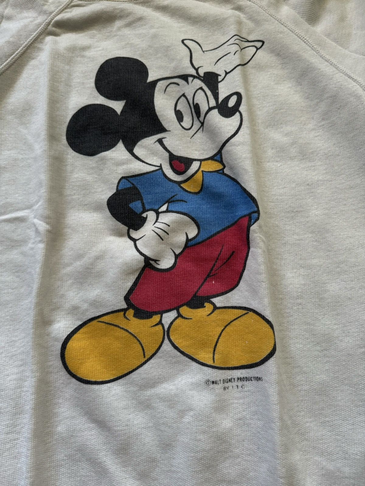 Disney × Vintage Disney Mickey Mouse 1990s vintage official sweatshirt Size US M / EU 48-50 / 2 - 3 Thumbnail