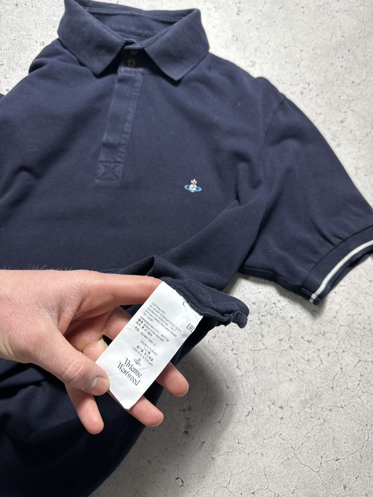 Vivienne Westwood Vivienne Westwood Luxury Polo Shirt Size L Size US L / EU 52-54 / 3 - 8 Thumbnail