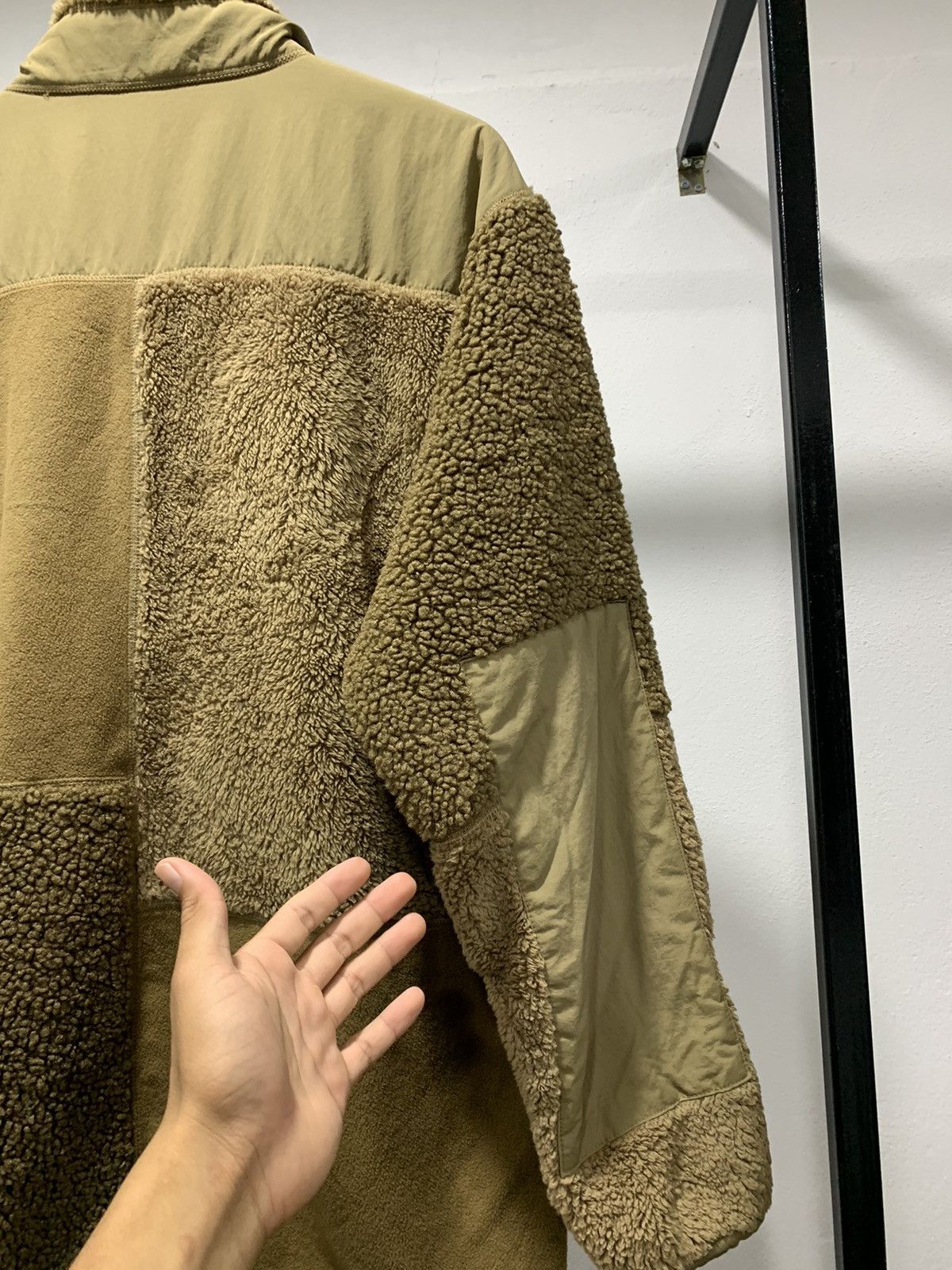 Engineered Garments × Japanese Brand ENGENEERED GARMENTS PATCHWORK FLEECE JACKET VINTAGE Size US XL / EU 56 / 4 - 11 Thumbnail