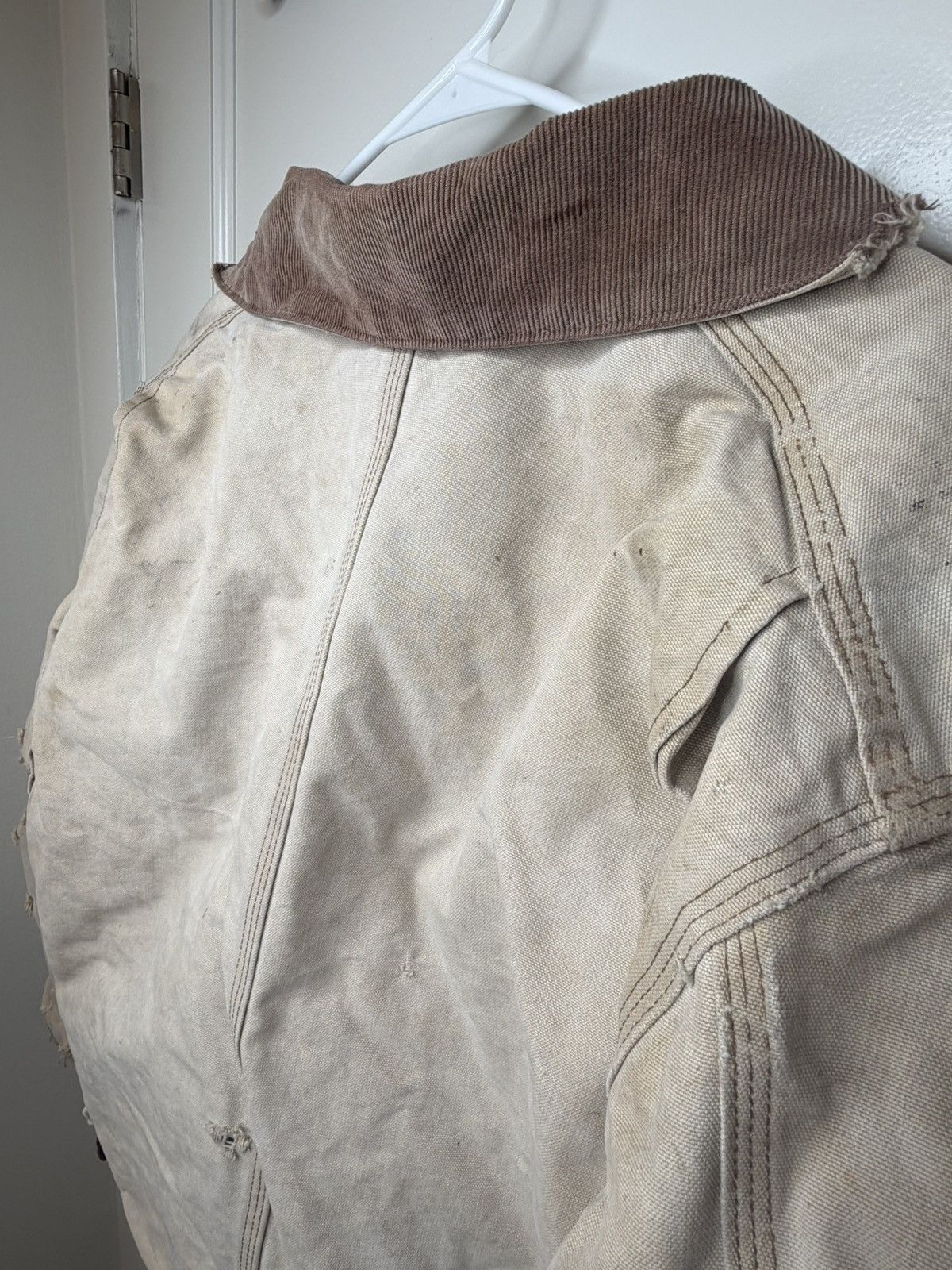 Carhartt Vintage Carhartt Men's Jacket Cream Duck Arctic Size Large Size US L / EU 52-54 / 3 - 18 Thumbnail