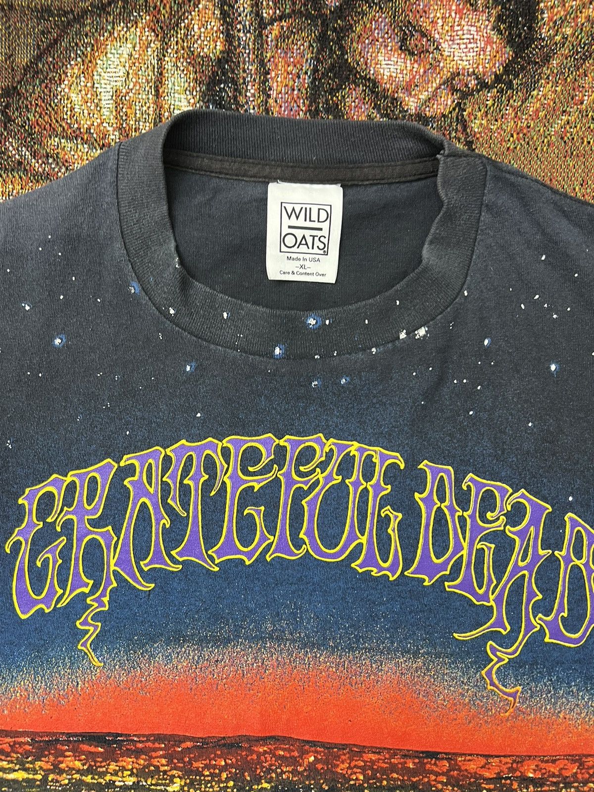 Band Tees Vintage Grail '90 Grateful Dead San Fransisco AOP Tee Size US XL / EU 56 / 4 - 4 Thumbnail
