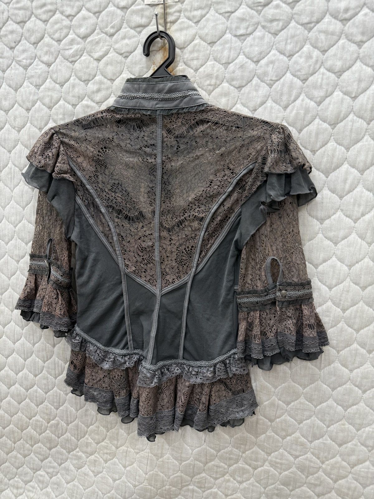 14th Addiction 🔥🔥🔥ARCHIVE ROZEN KAVALIER GOTHIC ZIP UP BLOUSE Size S / US 4 / IT 40 - 5 Thumbnail