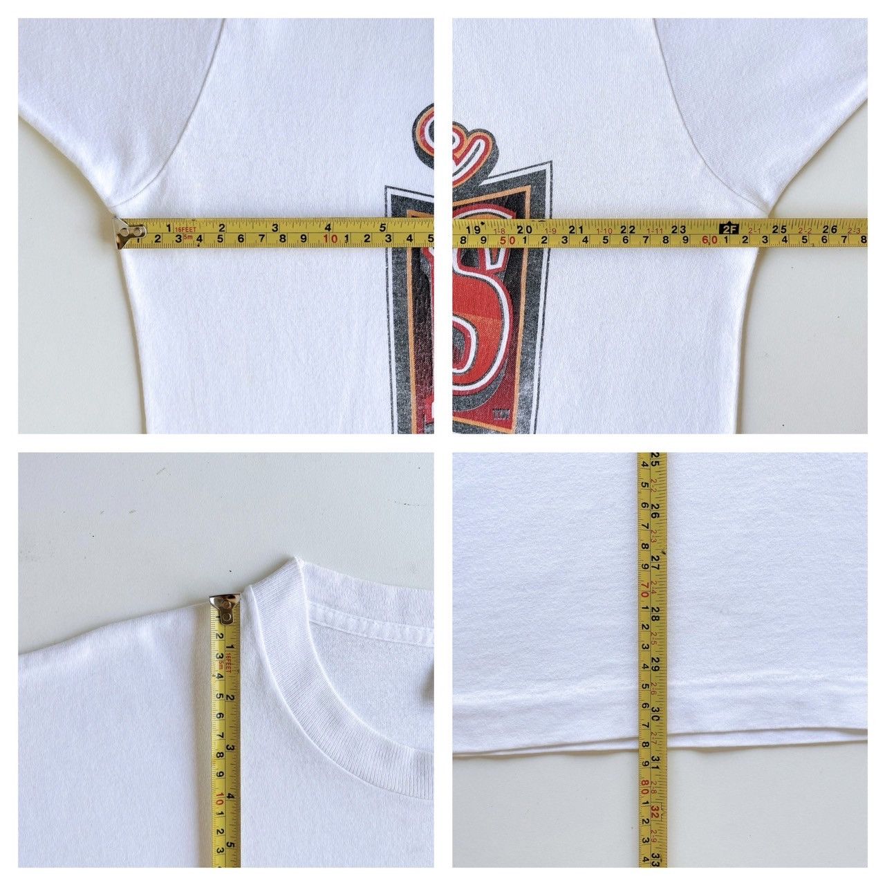 Fruit Of The Loom × Vintage 90s Houston Rockets NBA t-shirt/ XL Size US XL / EU 56 / 4 - 10 Thumbnail