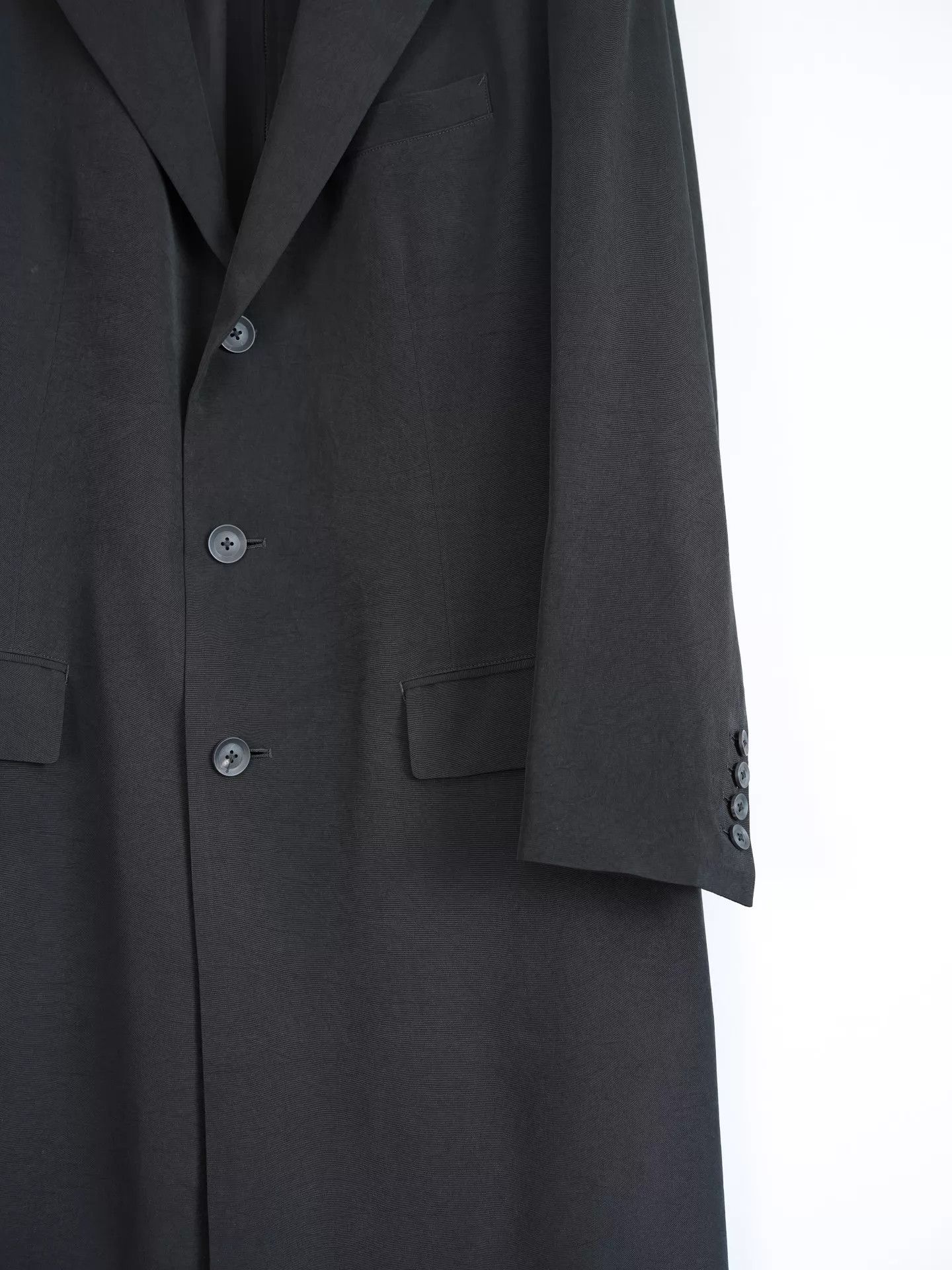 Yohji Yamamoto Yohji Yamamoto 25SS Multi-Zip Decon Long Coat Size US M / EU 48-50 / 2 - 5 Thumbnail