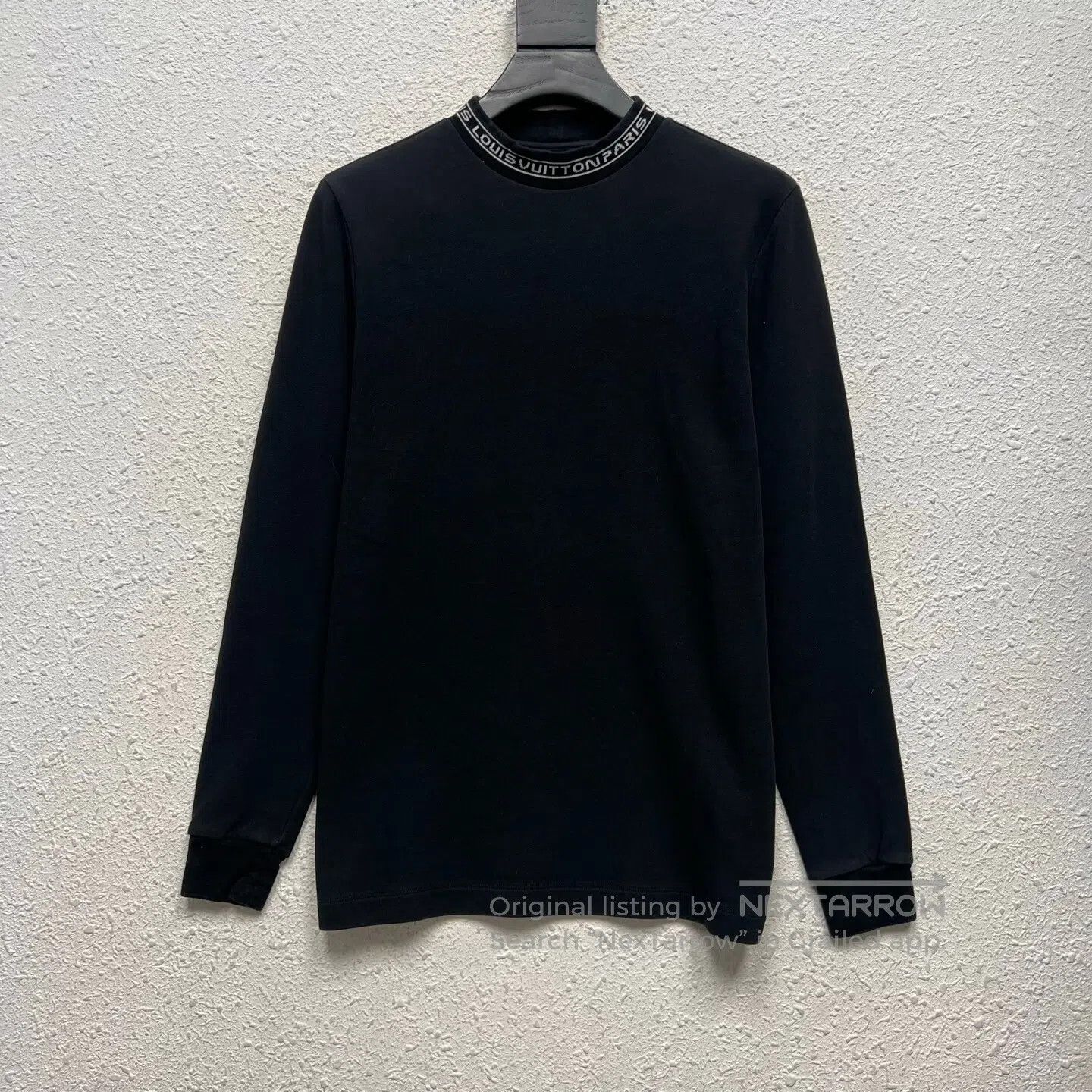 Louis Vuitton Louis Vuitton Long-sleeved hoodie with embroidered logo on Size US 6.5 / IT 36.5 - 1 Thumbnail