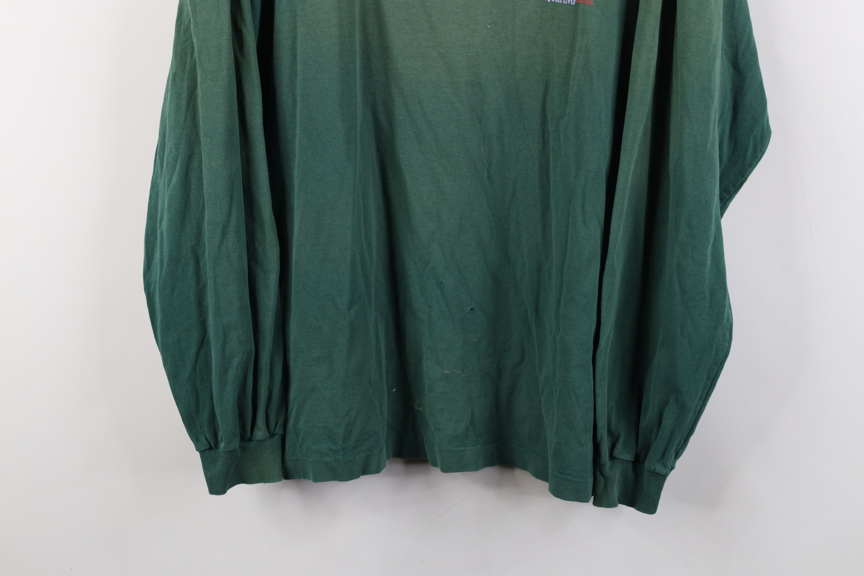 Vintage Vintage 90s Sun Hartwood Jumping Festival Horse T-Shirt USA Size US L / EU 52-54 / 3 - 3 Thumbnail