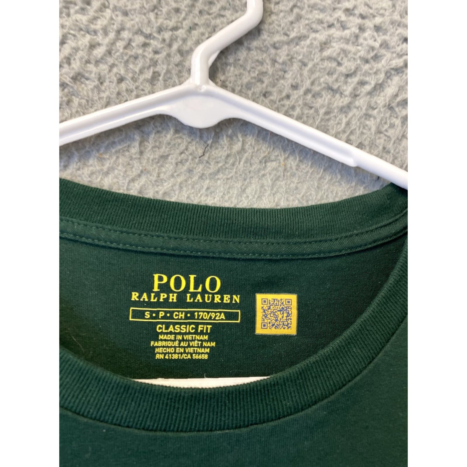 Polo Ralph Lauren Polo Ralph Lauren Long Sleeve Shirt Adult Small Crew Neck Tee Green 41-68 Mens Classic Logo Size US S / EU 44-46 / 1 - 6 Thumbnail