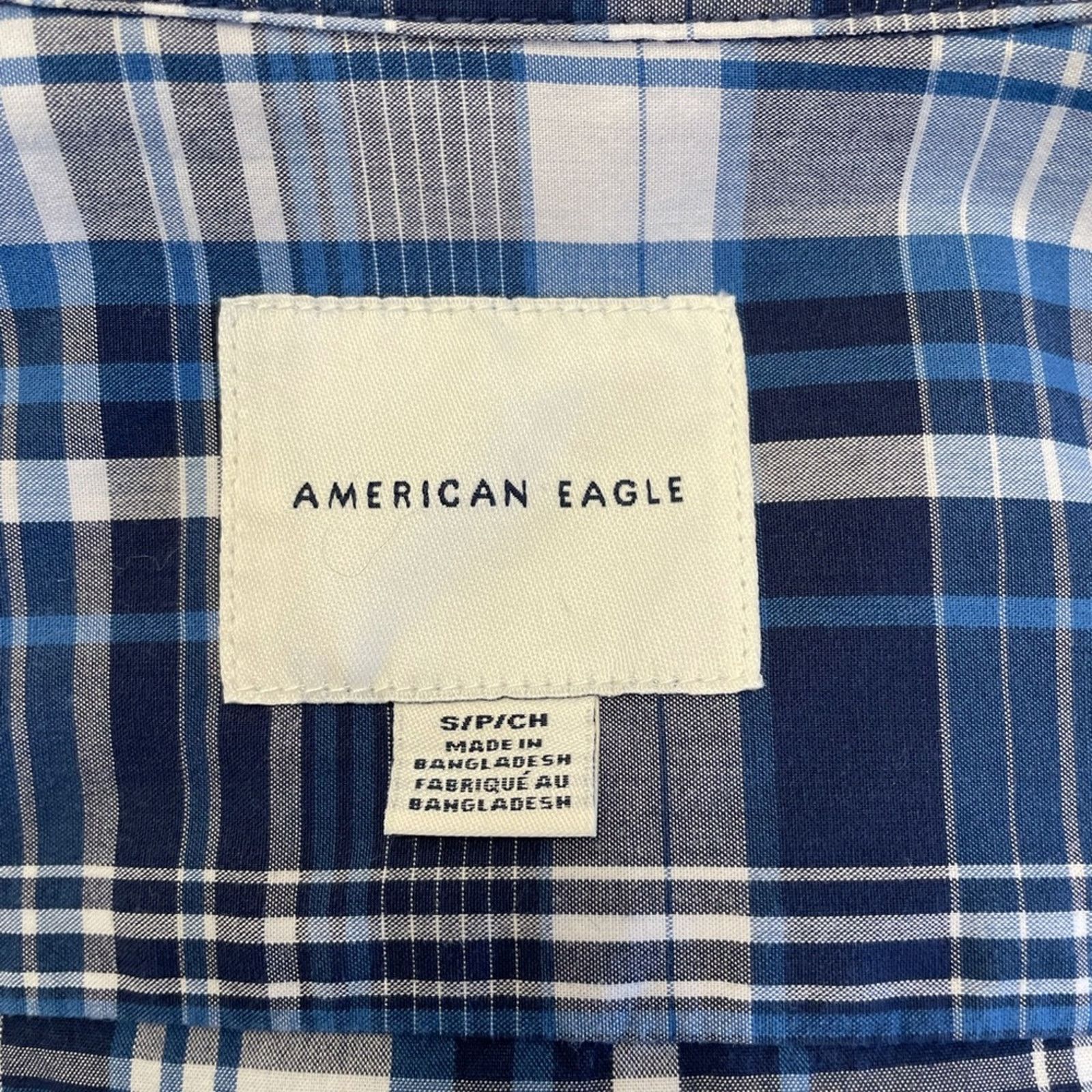 American Eagle Outfitters American Eagle Outfitters Plaid Poplin Button Down Shirt S Size US S / EU 44-46 / 1 - 7 Thumbnail
