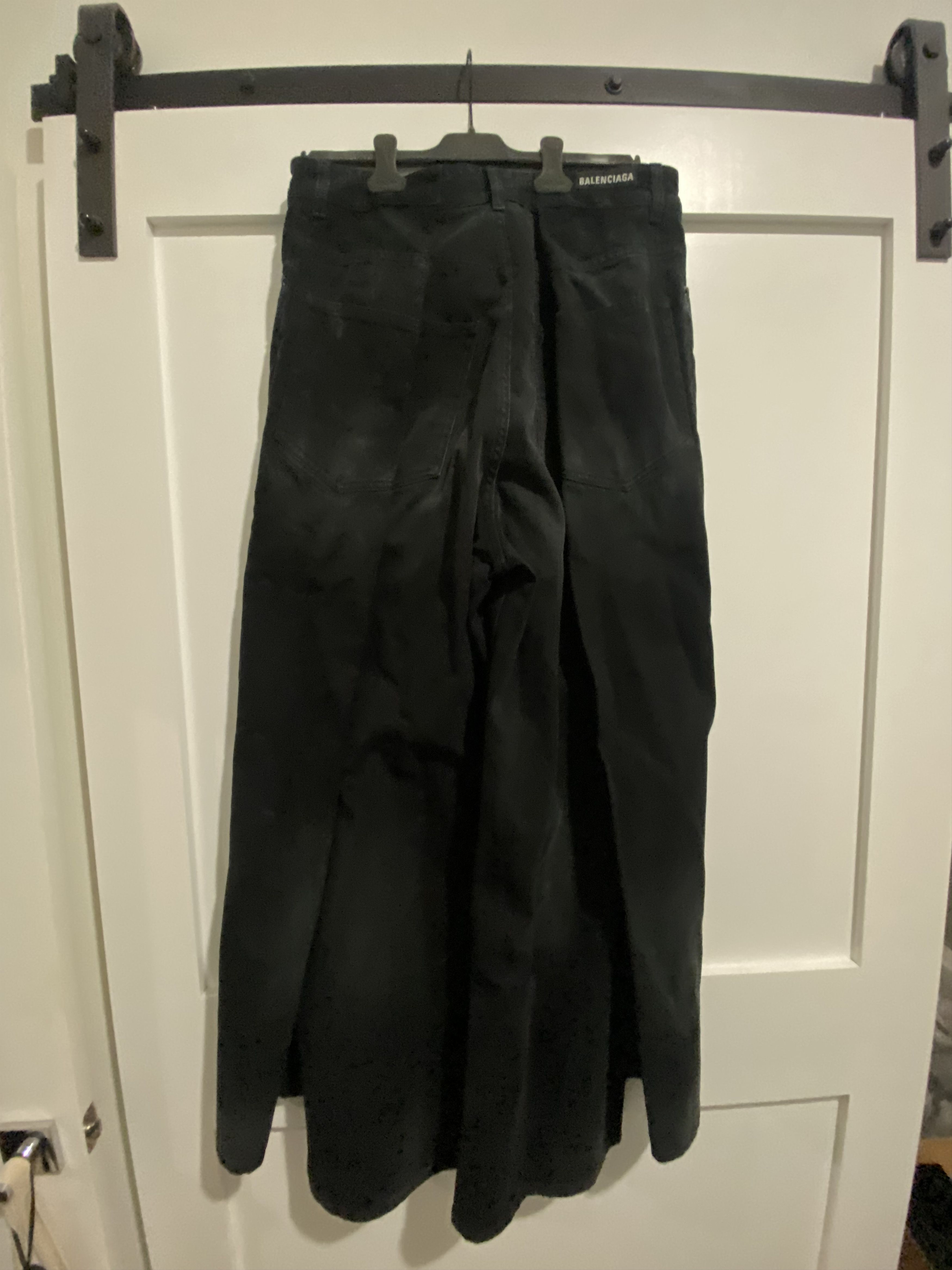 Balenciaga Black Double Sided Jeans Size US 32 / EU 48 - 2 Thumbnail