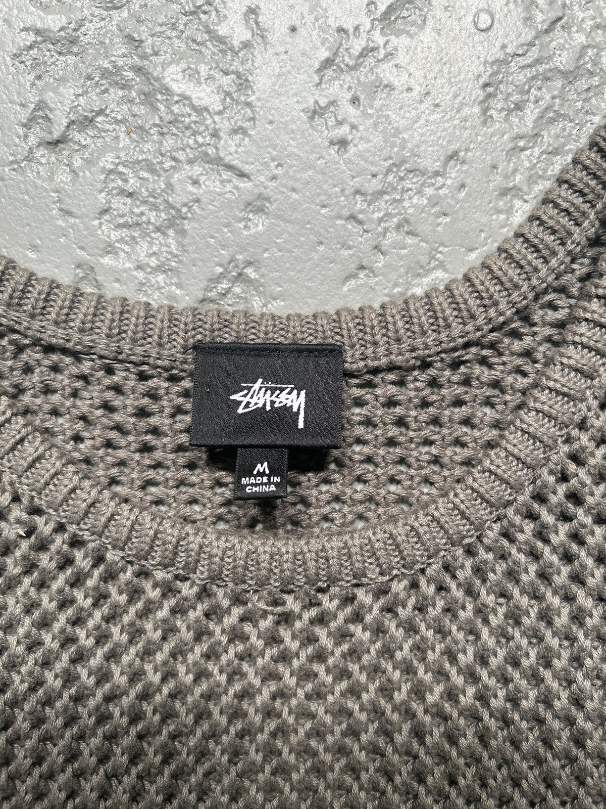 Stussy Stussy O’Dyed mesh tank khaki Size US M / EU 48-50 / 2 - 4 Thumbnail