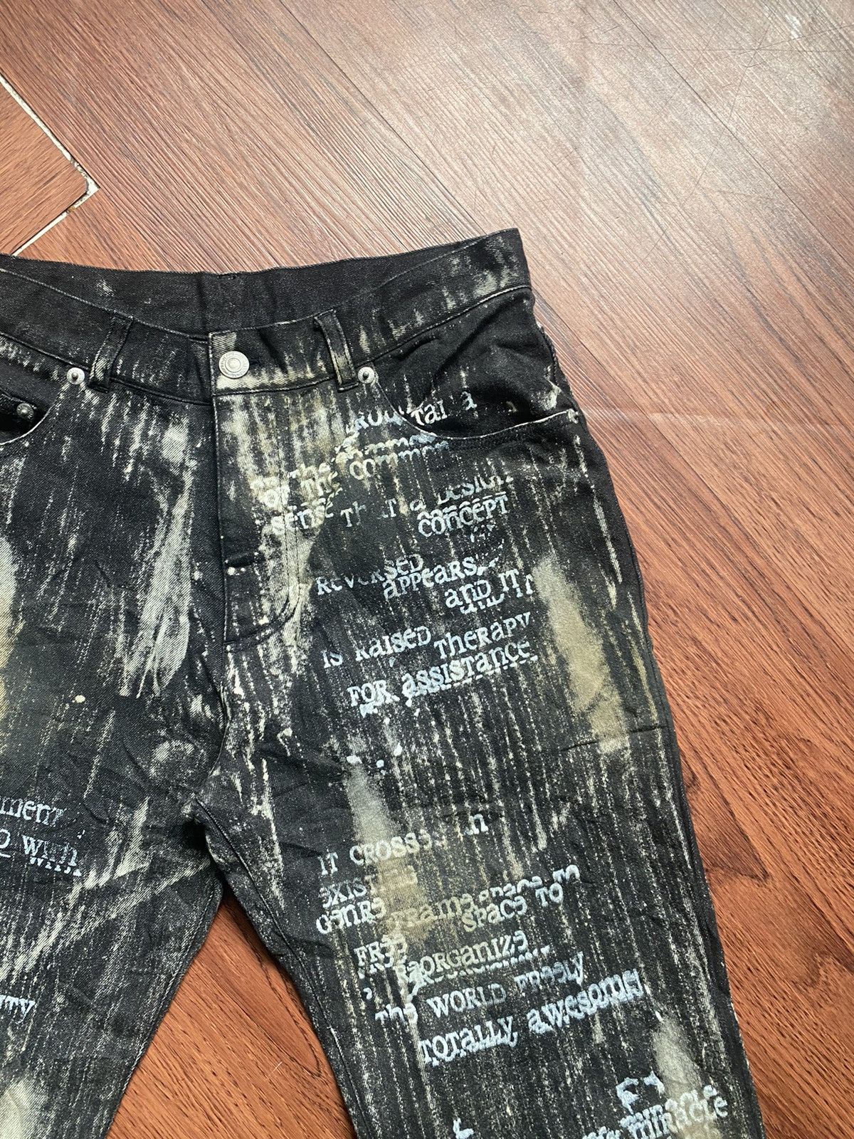 If Six Was Nine Rusty Fullprint Flare Pants Size US 28 / EU 44 - 4 Thumbnail