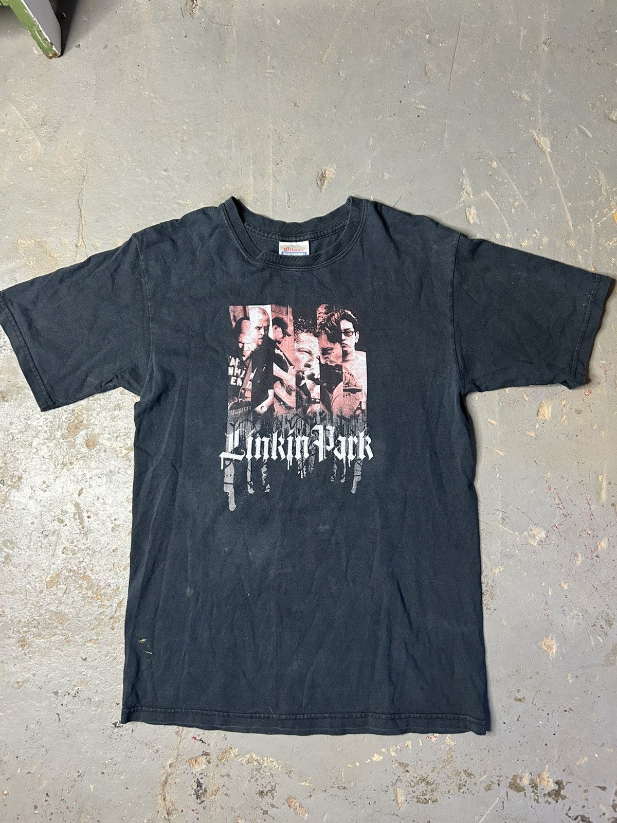 Band Tees Rare 00s Linkin Park Meteora Y2K Metal Vintage Band T Shirt Size US S / EU 44-46 / 1 - 1 Thumbnail