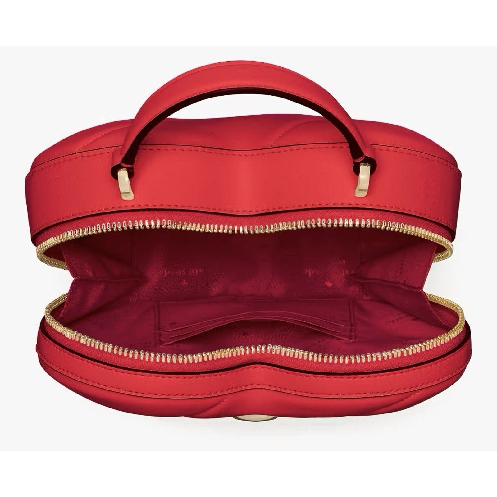 Kate Spade NWT $399 Kate Spade Leather Quilted Heart Crossbody Purse Size ONE SIZE - 4 Thumbnail