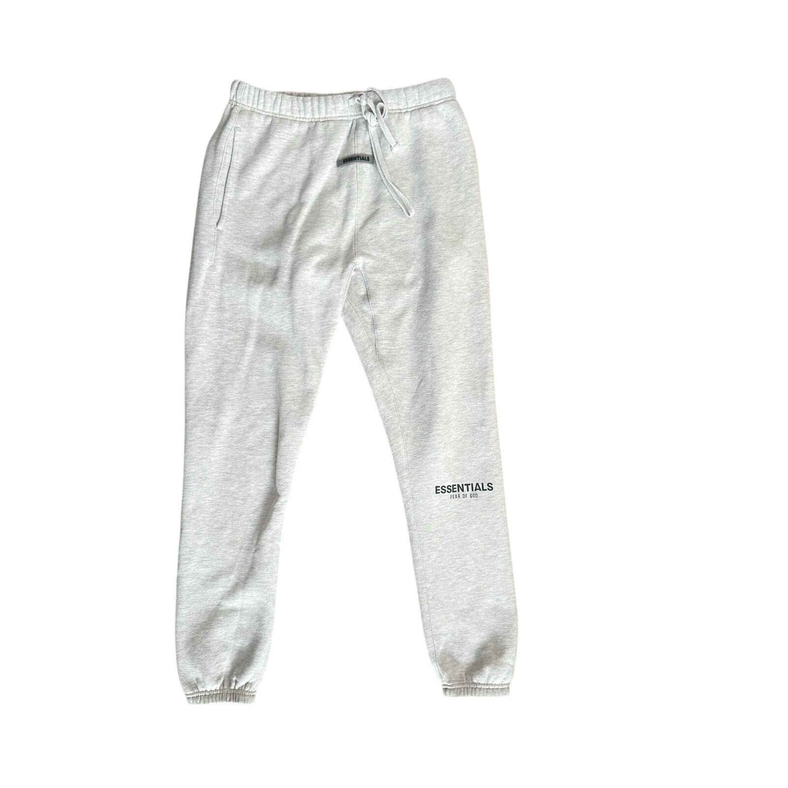Fear of God Fear of God Essentials Grey Sweatpants - Size S - Mint Size US 26 / EU 42 - 1 Thumbnail