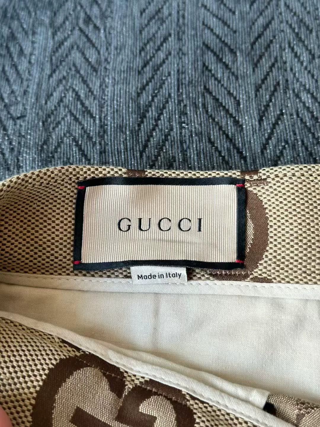 Gucci Gucci Brown All-over Print Shorts Size 36" / US 14 / IT 50 - 3 Thumbnail
