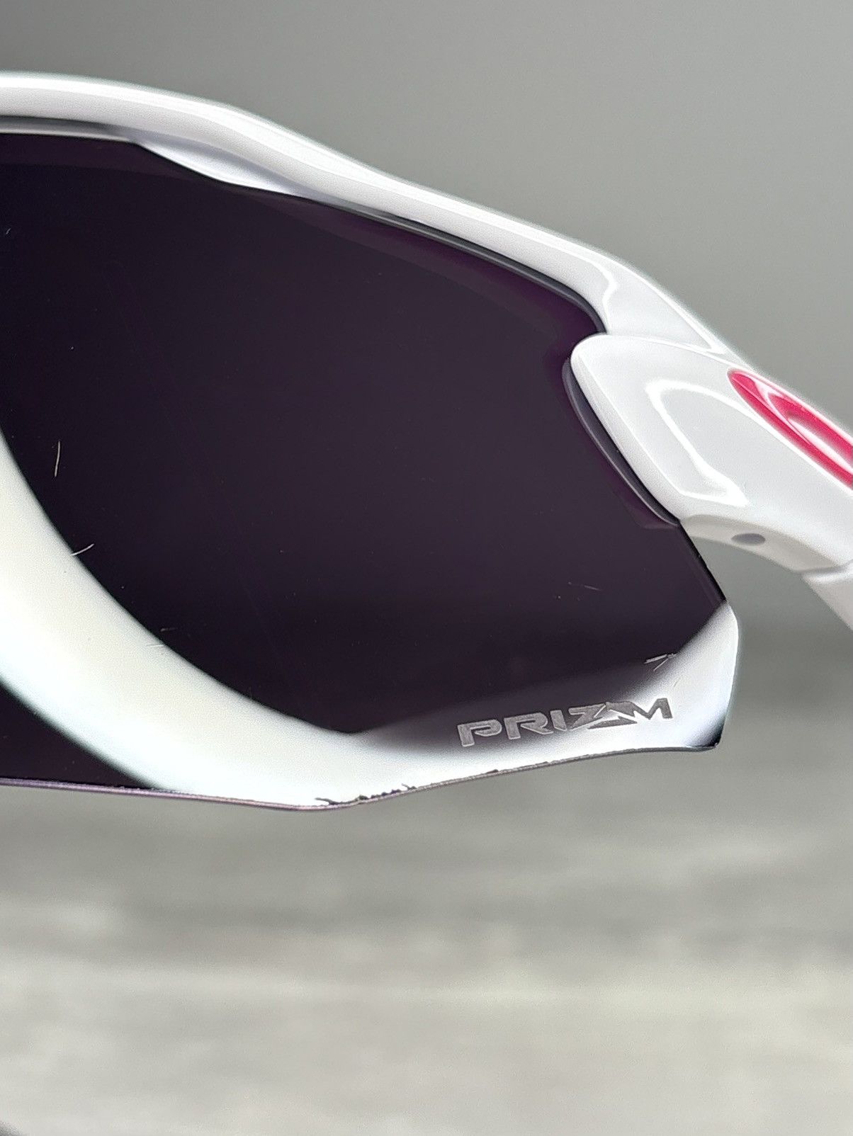 Oakley Oakley Radar EV Advancer Polished White Prizm Pink Size ONE SIZE - 17 Thumbnail