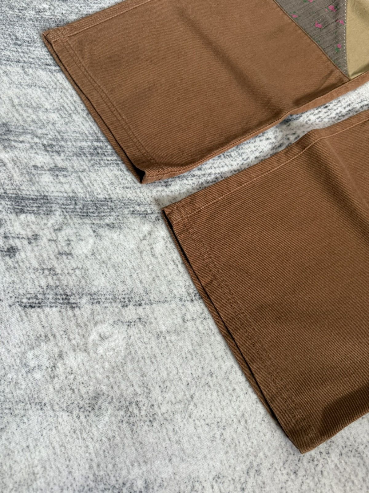 Japanese Brand Titicaca Japan Peneled Patch Work Double Knee Pants Size US 30 / EU 46 - 6 Thumbnail
