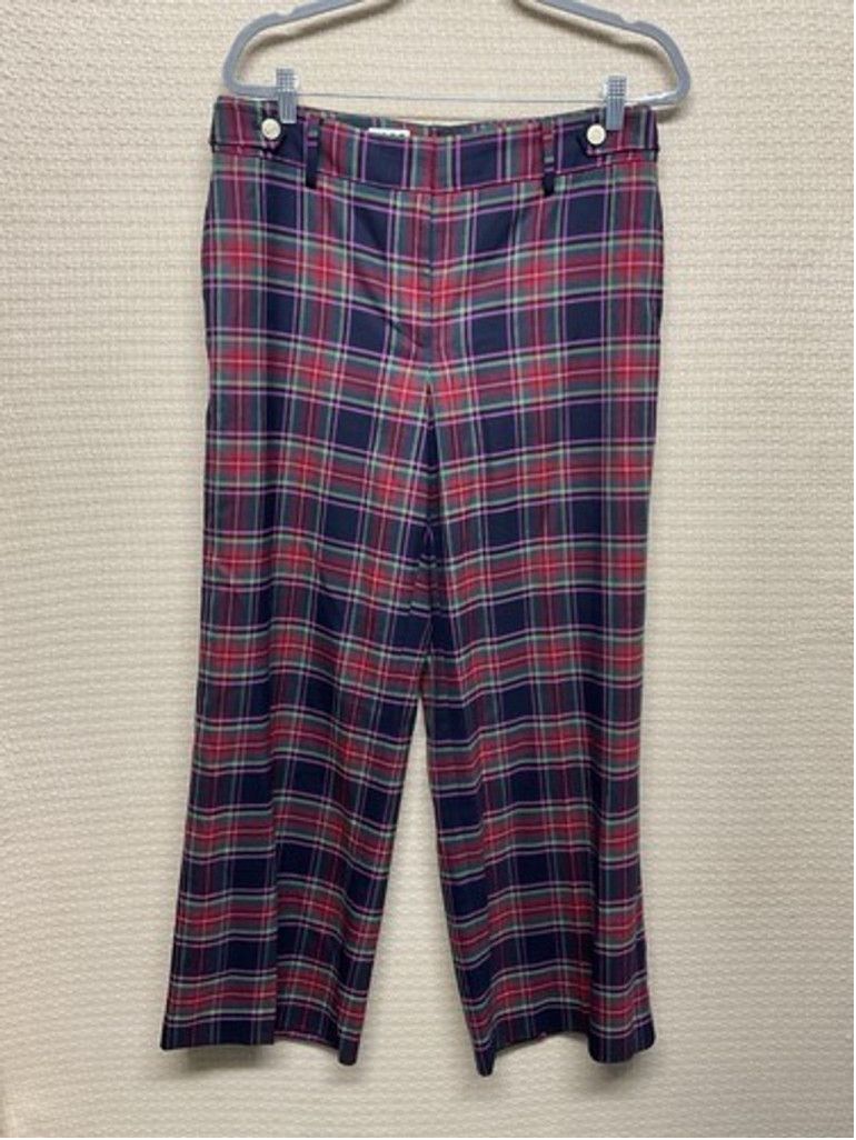 Talbots Talbots Tartan Plaid Holiday Pants Ankle Straight Women 12 P Size 34" / US 12 / IT 48 - 8 Thumbnail